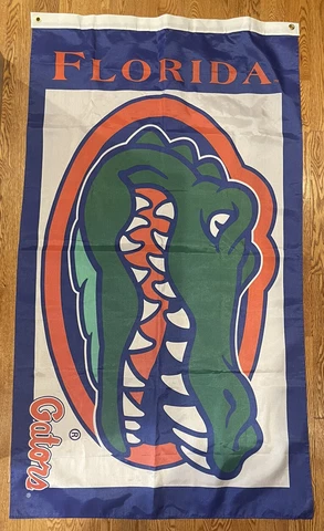 FLORIDA GATORS 3' X 5' FLAG BANNER FULL COLOR ON BOTH SIDES OF FLAG Cover