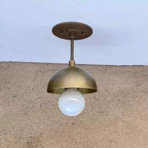 Ceiling Spot light-Mid Century Style Brass--Spot Ceiling Light - Picture 1 of 2