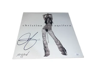 Christina Aguilera Autographed Signed Album Stripped JSA Lp Vinyl #2 - Picture 1 of 1