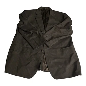Brooks Brothers 48R Black 2-button Brooksease Mens blazer 100% Wool - Picture 1 of 7