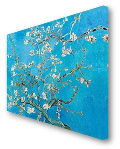 Almond Blossom by Vincent van Gogh Stretched Canvas 84cm x 66cm - Picture 1 of 2