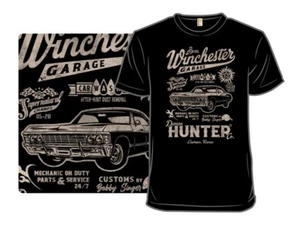 Brand New Supernatural The Winchester Car Men's Graphic T-shirt XL Short Sleeve - Picture 1 of 2