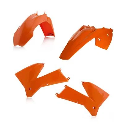 ACERBIS Kit De Carenados Plásticos Naranja Para KTM 125 EXC 2T 2005-2007 - Imagen 1 de 2