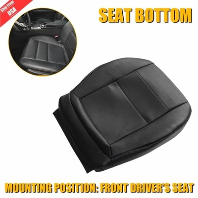 Черный чехол на нижнее сиденье водителя для Mercedes Benz GLK250 GLK350 GLK350 2008-2014 годов выпуска - Изображение 1 из 4