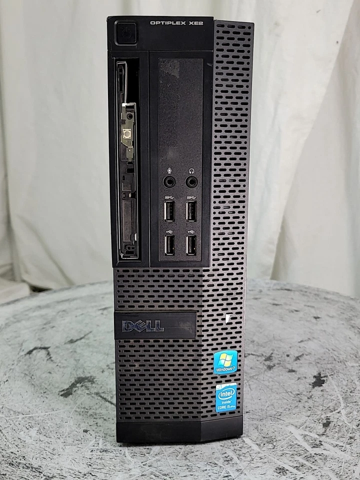 DELL OPTIPLEX XE2 D07S PC Desktop SFF INTEL PENTIUM G3420 4GB SEE NOTES - Image 1 of 4