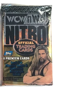 1999 TOPPS WCW/NWO NITRO HOBBY PACK / 8 Premium Cards In Pack/HULKSTER AUTO? - Picture 1 of 3