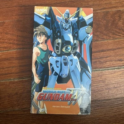 Mobile Suit Gundam Wing VHS: Heroes Betrayed, Unedited Version - Episodes 17-19 - Image 1 of 4