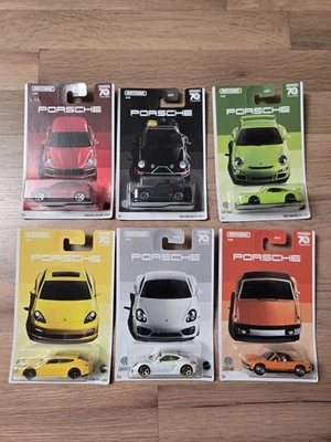 Matchbox Matchbox Porsche Set of 6 Complete 70th Anniversary Series - Image 1 of 2