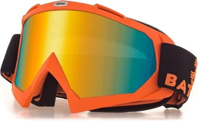 Gafas para moto de cross moto todo terreno gafas para montar jóvenes naranja-naranja Foto 1 de 4