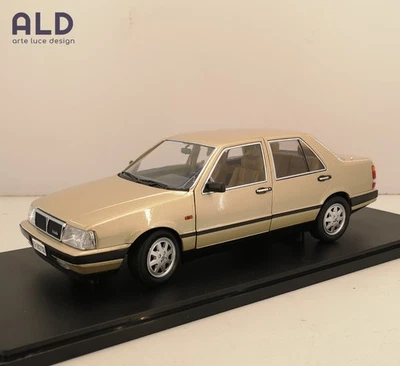 modellino auto 1:18 LANCIA  THEMA TURBO i.e. 1S 1984  PLATINO MET metal die cast - Immagine 1 di 4
