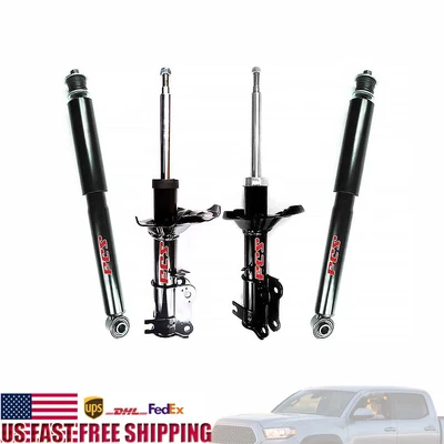 Amortiguadores delanteros puntales con amortiguadores traseros juego de 4 piezas FCS para Kia Sedona 2002-2005_SP Foto 1 de 4