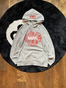 Marvel Gap Kids Sz 10 (L) Grey Hoodie - Picture 1 of 3