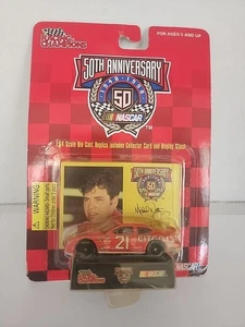 NASCAR RACING CHAMPIONS 50° ANNIVERSARIO MICHAEL WALTRIP #21 PRESSOFUSO DA COLLEZIONE - Foto 1 di 2