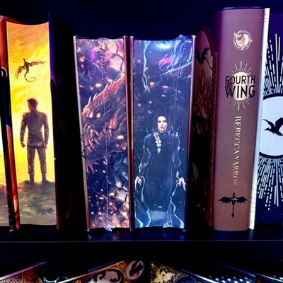 SEALED German Fourth Wing & Iron Flame - Sprayed Edges - Bucherbuchse Special - Image 1 of 4