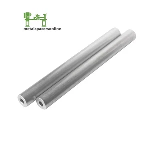 Aluminum Spacer-Tubing- 5/8" OD x 1/4" ID x 8" Long--Fits M6 or 1/4" Bolts - Picture 1 of 7