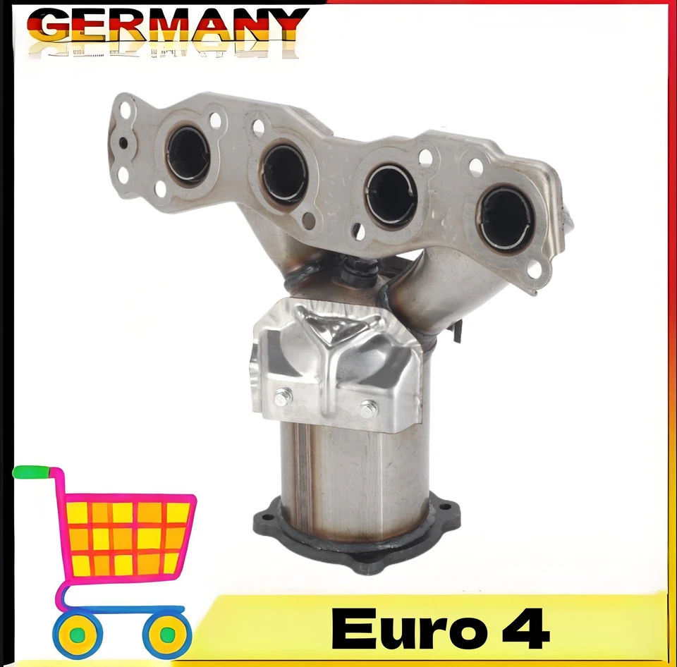 Catalytic converter Suzuki Swift III 1.3/1.5 manifold catalytic converter with gaskets - Image 1 of 4