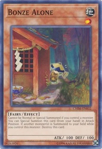 Bonze Alone - CHIM-EN032 - Common - Unlimited Edition - Lightly Played - Image 1 of 1