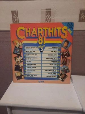 1981 Chart Hits 81 Vol 2 12" Vinyl Various Artists KTEL NE 1142 Excellent Cond. - Image 1 of 4