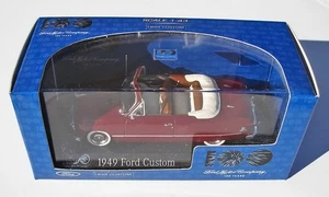Minichamps 1949 Ford Custom Convertible 1/43 Diecast Model Maroon Australian Ed. - Picture 1 of 7