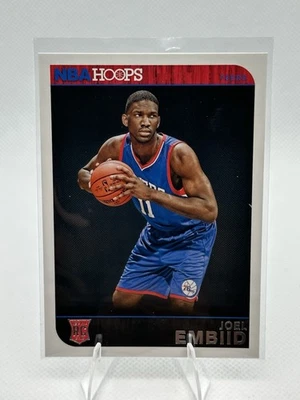 2014-15 NBA Hoops Joel Embiid Rookie RC Philadelphia 76ers #263 - Image 1 of 2