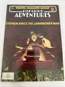 Bizarre Adventures #29 FN Stephen King Lawnmower Man Marvel 1981 Horror - Imagen 1 de 2