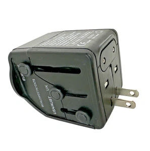 Rei Multinational Adapter Plug Americas Britain Africa Europe Asia Pacific Etc. - Picture 1 of 10