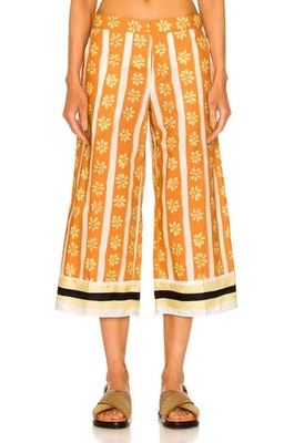 Pantalones cortos anchos de algodón con banda de seda con estampado Daisy Lane MARNI 2022 IT42 US8 M Foto 1 de 4