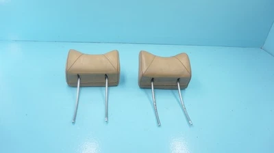 MERCEDES--BENZ  R107  450SL  380SL 560SL , FRONT SEAT LEATHER HEADREST PAIR - Image 1 of 4