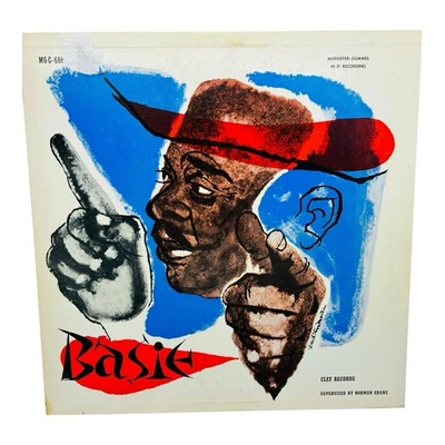 Count Basie Basie LP Clef Records MG C-666 Jazz Vinyl Norman Granz Foto 1 de 4