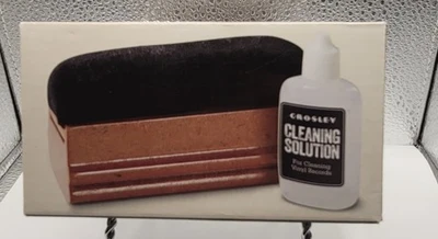 Набор для чистки виниловых пластинок Crosley проигрыватель пластинок войлочная щетка чистящее средство - Изображение 1 из 4