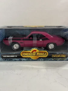 Ertl American Muscle 1970 Challenger T/A 1997 - nuevo - metal fundido a presión nuevo en caja - Imagen 1 de 10