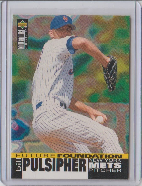 1995 Collector's Choice Future Foundation #35 Bill Pulsipher New York Mets - Image 1 of 1