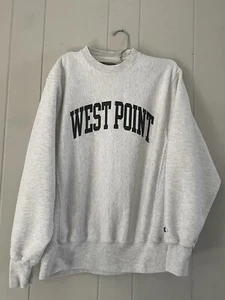 Vintage Champion West Point Military Academy Reverse Weave Sweatshirt USA Army S - Bild 1 von 9
