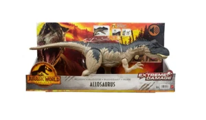 Mattel Jurassic World Dominion Extreme Damage Roarin' Allosaurus - Picture 1 of 4