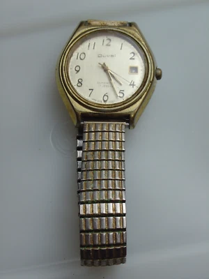 Vintage Duval Relógio de Corda Automática Dia Para Restauração de Peças - Imagem 1 de 4