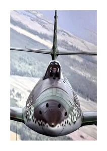 Messerschmitt Me 262 1 A4 póster fotográfico con elección de marco - Imagen 1 de 4