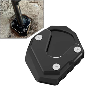 1x Black Side Stand Enlarge Kickstand Pad For Honda XL750 TRANSALP 2023-2024 - Picture 1 of 4