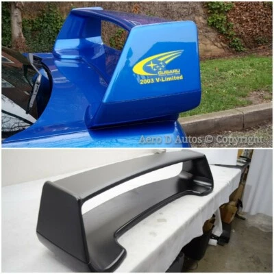 SE ADAPTA A SUBARU STI 01-07 - SPOILER DE MALETERO TRASERO WRX NEWAGE GDB ABS PLASTIC VENDEDOR DEL REINO UNIDO