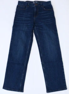 Girls Blue Denim Adjustable Waist Relaxed Fit Jeans Size 16 NEW - Picture 1 of 3