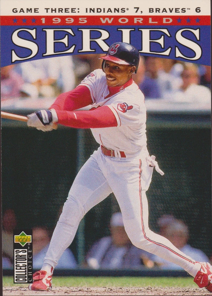 1996 Collector's Choice Kenny Lofton World Series #388 Indians Baseball - Image 1 of 1