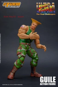 Storm Toys Guile Ultra SF Ii The Final Challenger Action Figure NEW - Picture 1 of 10