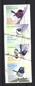 AUSTRALIA 2023 FAIRY WRENS SELF ADHESIVE UNMOUNTED MINT SET OF 4 - Picture 1 of 1