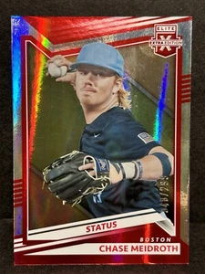 2022 Panini Elite Extra Edition Base [Status Red] #129 Chase Meidroth 048/299 - Bild 1 von 4