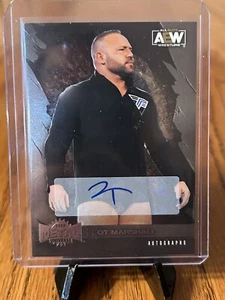 2022 Skybox Metal Universe AEW All Elite Wrestling QT Marshall #58 Auto - Picture 1 of 2