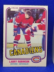 1981-82 O-Pee-Chee Hockey #179 Larry Robinson NRMT AA3860 - Picture 1 of 1