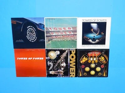 TOWER OF POWER---6 OAKLAND SOUL/ FUNK ALBUMS LIVE IN CONCERT & MORE!!! - Image 1 of 4