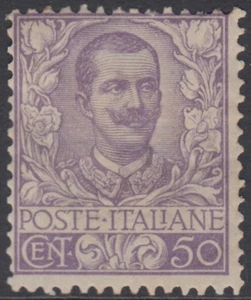 ITALY 1901 - Sassone n. 76 Mint OG MH* Signed Diena 1950$ - Picture 1 of 2