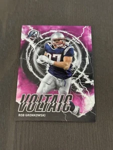 2023 Topps Composite Resurgence Voltaic Pink Refractor SP #RV-19 ROB GRONKOWSKI - Picture 1 of 2