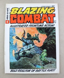 1966 Warren Magazine Blazing Combat #4 FN+/VF - Picture 1 of 2