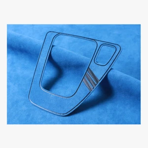 Blau Alcantara Mittelkonsole Schaltverkleidung Abdeckung Verkleidung für 2005-12 BMW E90 E92 E93 - Bild 1 von 2